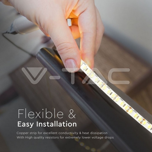 LED Strip SMD5730 120 LEDs High Lumen Warm White IP20 - 4