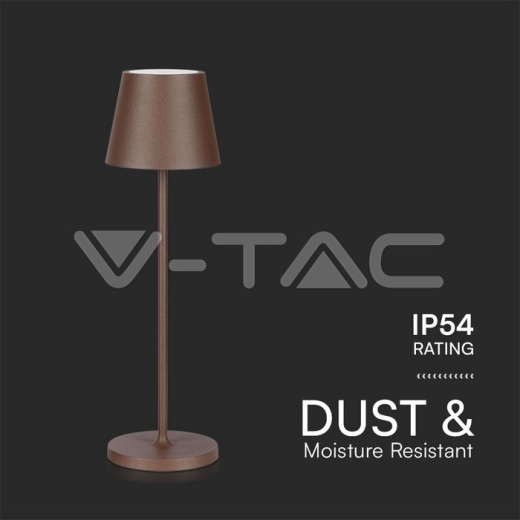 Lámpara de Sobremesa LED 1.5W 3000K IP54 Cuerpo Corten Arena - 12