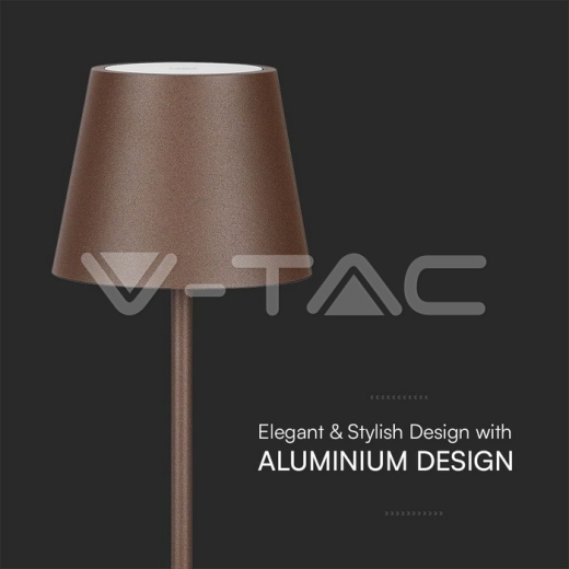 Lámpara de Sobremesa LED 1.5W 3000K IP54 Cuerpo Corten Arena - 7