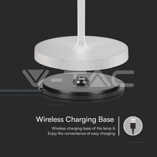 Lámpara de Sobremesa LED 1.5W 3000K IP54 Cuerpo Blanco Arena - 10