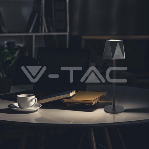 1.5W LED Table Lamp Black 3in1 - 8