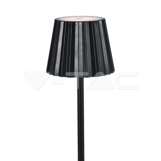 Lámpara de mesa LED 1,5W negra 3 en 1 - 2