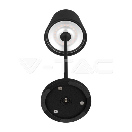 1.5W LED Table Lamp 3000K IP54 Sand Black Body - 2