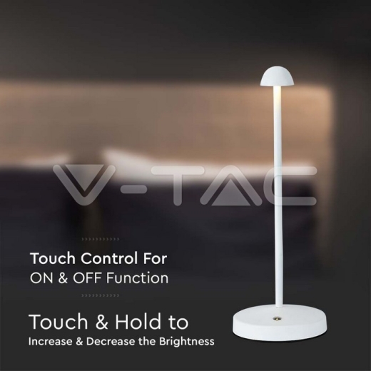 1.6W LED Table Lamp White 3in1 - 3