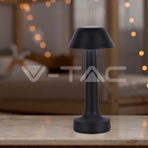 1W LED Table Lamp (D100*230) 3IN1 Black Body - 7