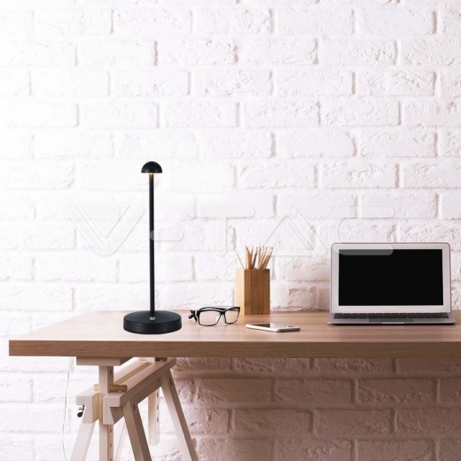 Lámpara de Mesa LED 1.6W Negra 3en1 - 7