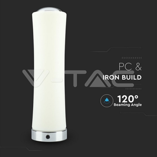 18W LED Table Lamp Touch Dimmable White 3000K - 3