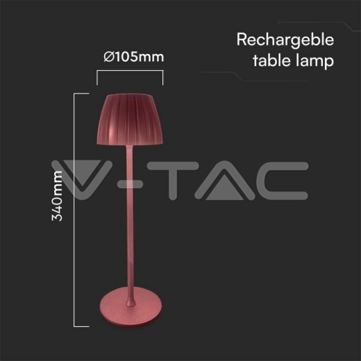 2.7W LED Table Lamp 3 in 1 Brown - 2