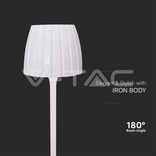 Lámpara de Mesa LED 2.7W 3 en 1 Blanco - 3