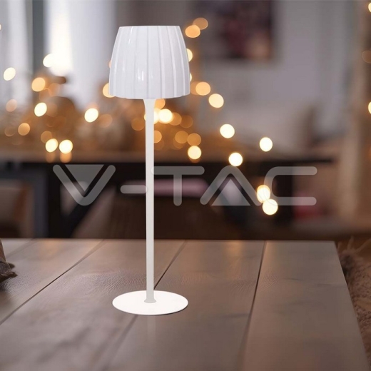 Lámpara de Mesa LED 2.7W 3 en 1 Blanco - 9