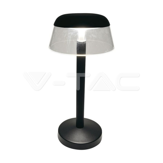 Lámpara de mesa LED de 2 W (130 x 285), 3 en 1, regulable, cuerpo negro - 1