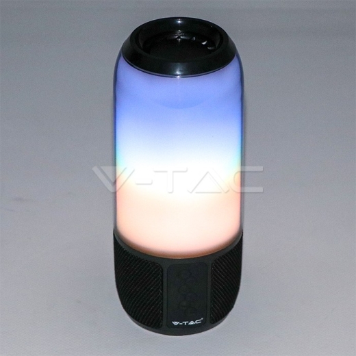 Lámpara de mesa LED 2*3W Altavoz color negro - 2