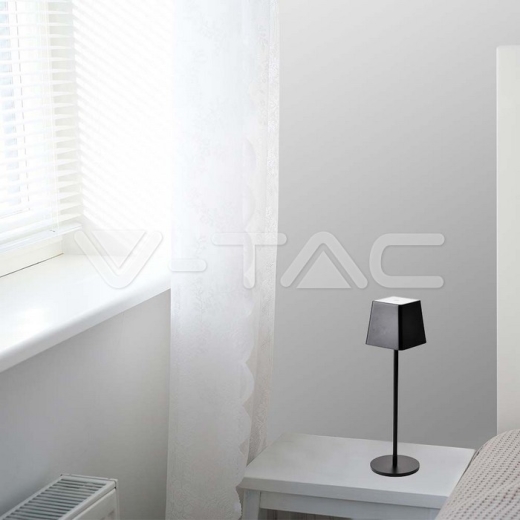 2W Table Lamp Black Body IP54 3000K - 9