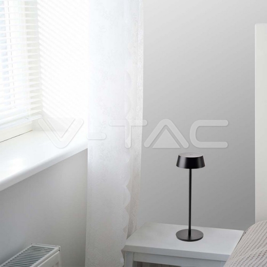 2W Table Lamp Black Body IP54 3000K - 8