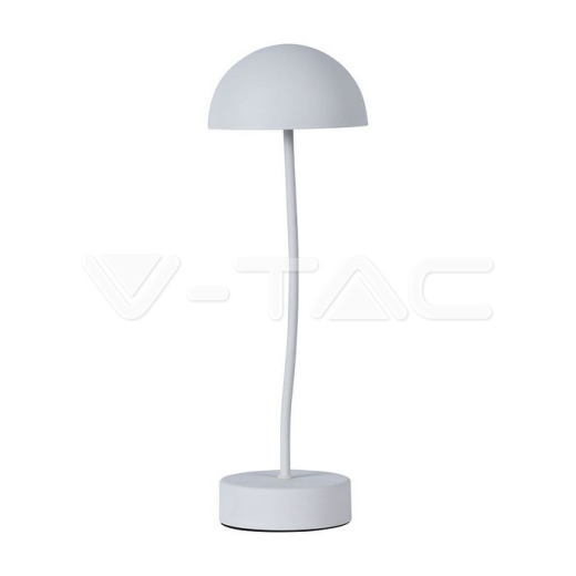 Lámpara de Mesa LED 3W 3000K Cuerpo Blanco - 1