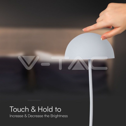 Lámpara de Mesa LED 3W 3000K Cuerpo Blanco - 3