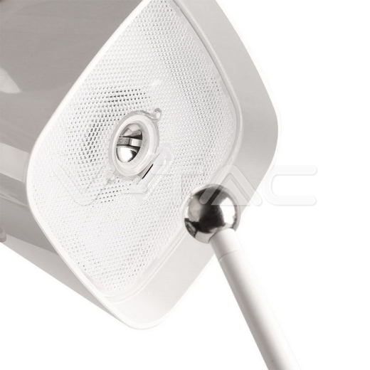 5W LED Magnetic Table Lamp With Battery 3600mAh CCT: 3 in 1 White Body Dimmable - 5