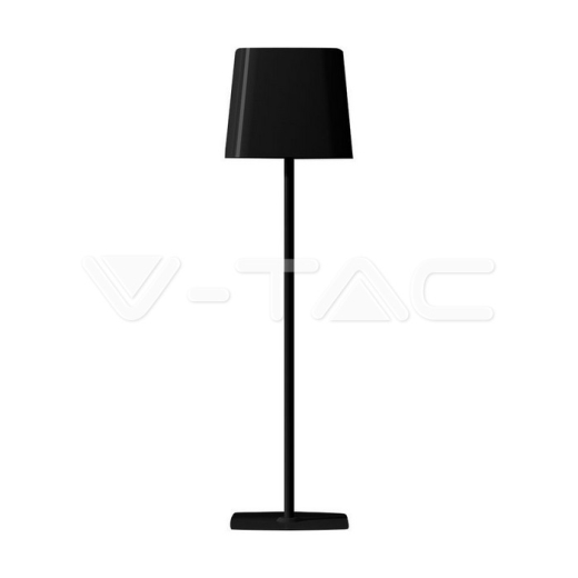 5W LED Magnetic Table Lamp With Battery 3600mAh CCT: 3 in 1 Black Body Dimmable - 1