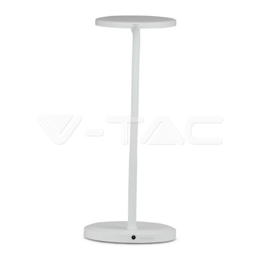 7W LED Desk Lamp White Body Stepless Dimming 3000K - 4