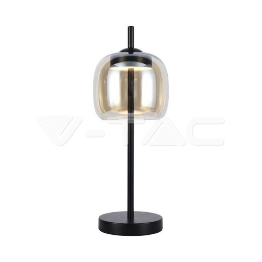 LED Designer Table Lamp Metal + Glas Body 3000K - 1