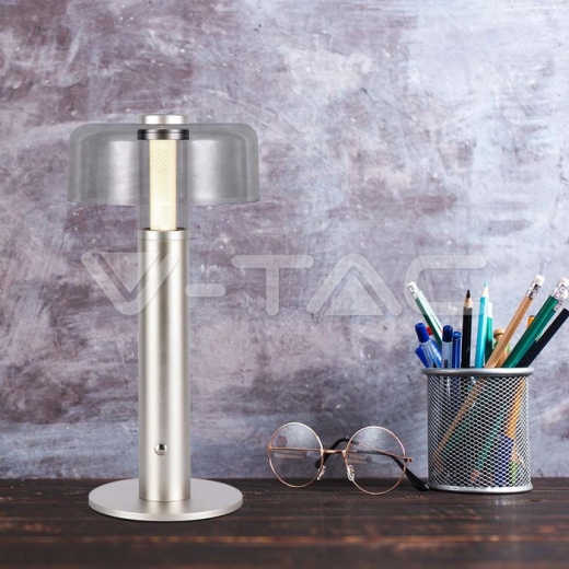 LED Table Lamp 1800mAh Battery 150 x 300 3 in 1 Champagne Body - 7