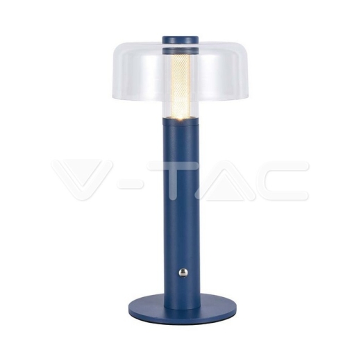 LED Table Lamp 1800mAh Battery 150 x 300 3 in 1 Violet Body - 1