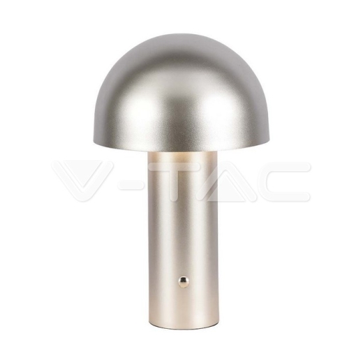 LED Table Lamp 1800mAh Battery 150x250 3in1 Champagne Gold Body - 1