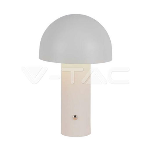 LED Table Lamp 1800mAh Battery 150x250 3in1 White Body - 1