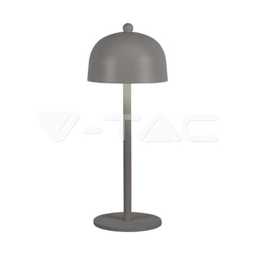LED Table Lamp 1800mAh Battery 115x300 3in1 Grey Body - 1
