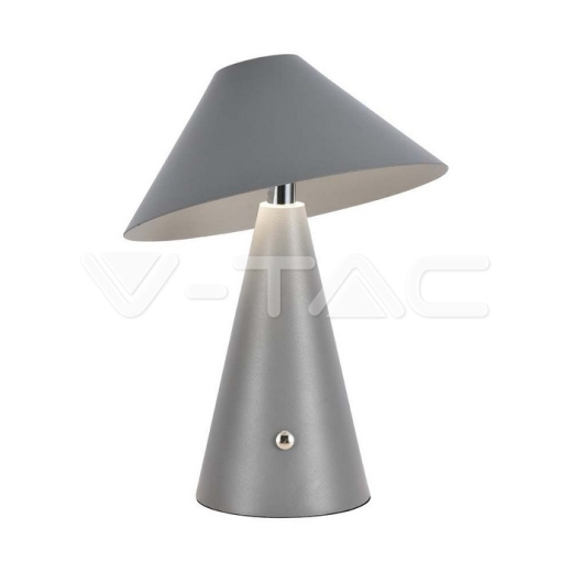 LED Table Lamp 1800mAh Battery 180 x 240 3 in 1 Grey Body - 1