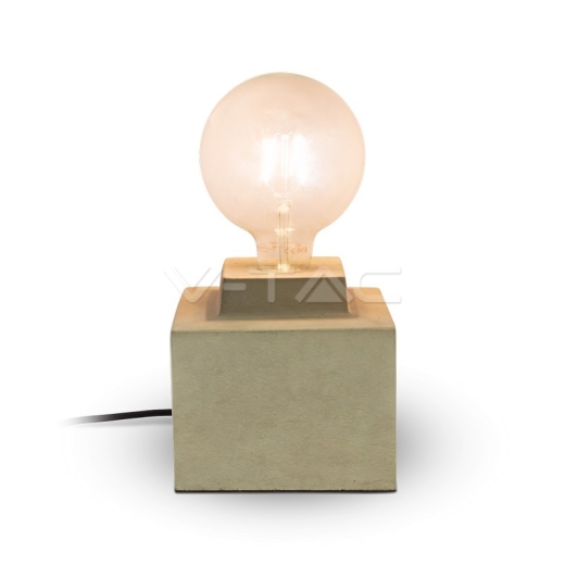 Table Lamp E27 Concrete Ф160 - 2