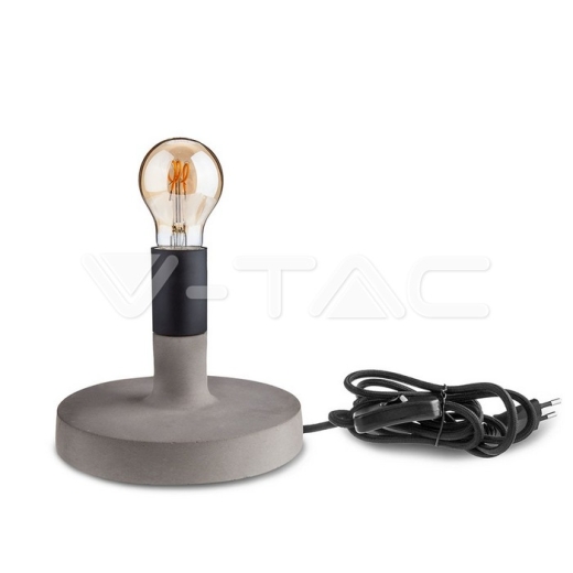Table Lamp E27 Concrete - 3