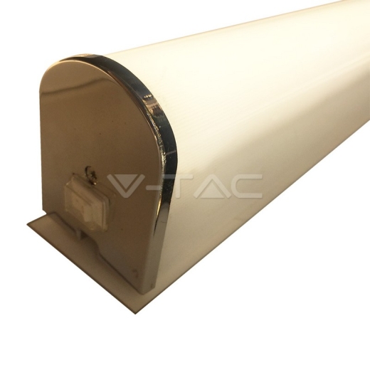 10W LED Mirror Light Chrome Cap White IP44 - 3