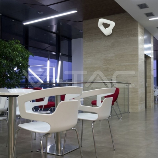 Lámpara de pared 20W LED Dimmable cuerpo blanco 3000K - 10