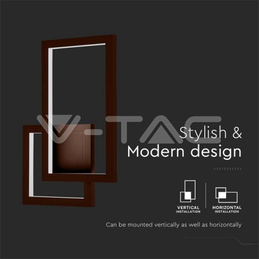 Aplique LED 20W Cuerpo Corten 4000K IP20 - 2