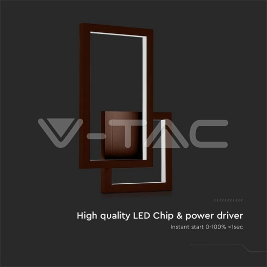Aplique LED 20W Cuerpo Corten 4000K IP20 - 4