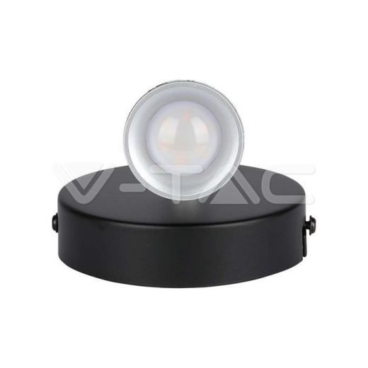 Lámpara de pared LED 4.5W 400K Cuerpo Negro - 2