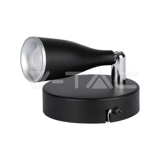 Lámpara de pared LED 4.5W 400K Cuerpo Negro - 3