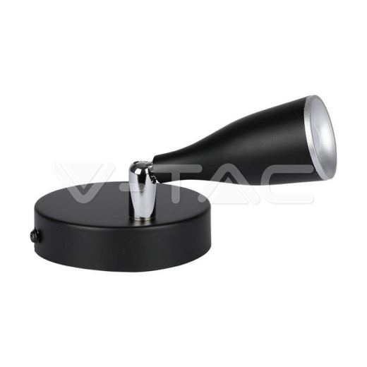 Lámpara de pared LED 4.5W 3000K Cuerpo Negro - 1