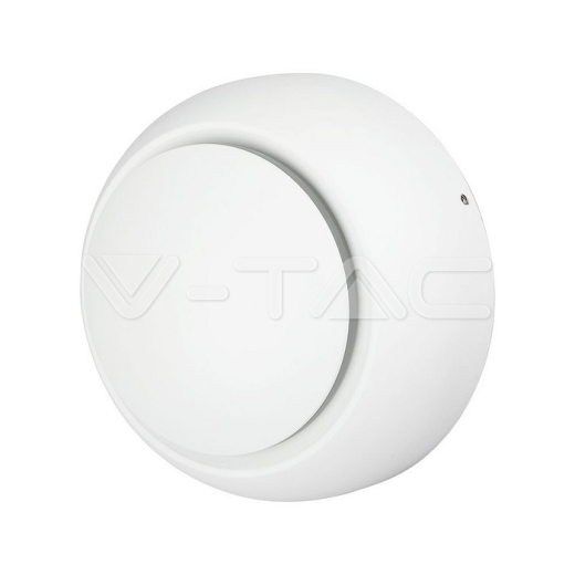 5W Wall Lamp With Bridglux Chip White Body Round 4000K - 2
