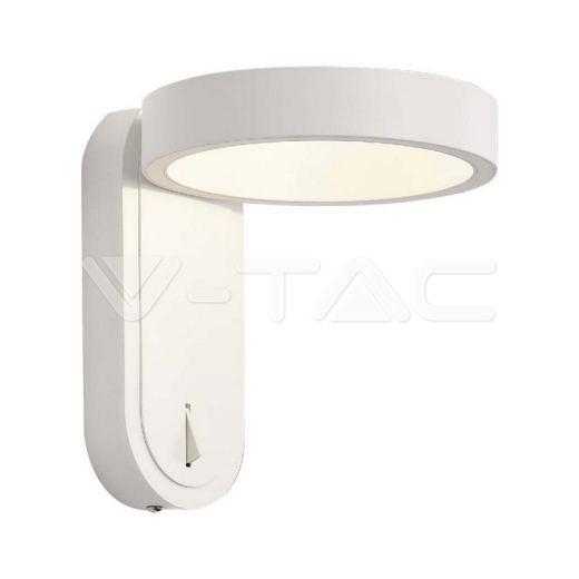 Aplique LED 5W 3000K+4000K Cuerpo Blanco IP20 - 1