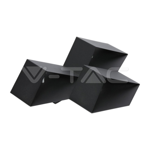 Lámpara de pared 9W LED cuerpo negro 4000K IP20 - 4