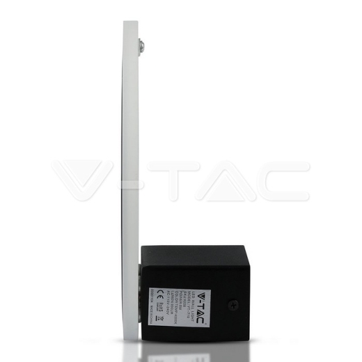 9W LED Wall Light Black Body Natural White - 3