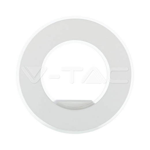 Lámpara de pared LED 9W Cuerpo Blanco Luz Cálida - 2