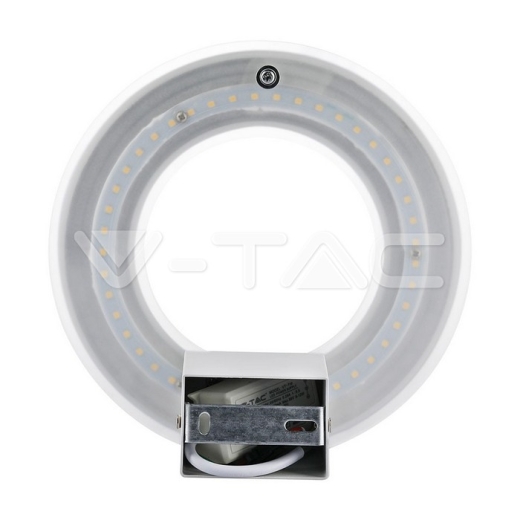 Lámpara de pared LED 9W Cuerpo Blanco Luz Cálida - 3