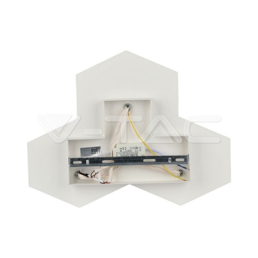 9W LED Wall Light White Body Warm White - 5