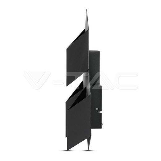 Lámpara de pared 9W LED cuerpo negro 3000K IP20 - 2