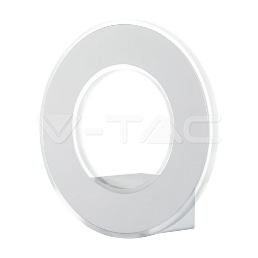 9W LED Wall Light White Body Natural White - 1