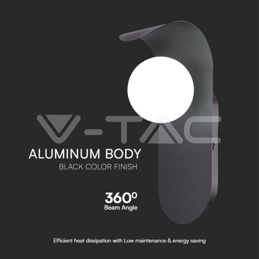 Herraje de pared de diseño Gypsum G9 Cuerpo negro IP20 - 2