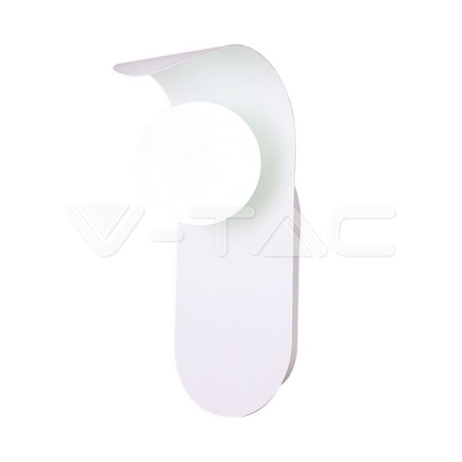 Herraje de pared de diseño Yeso G9 Cuerpo blanco IP20 - 1